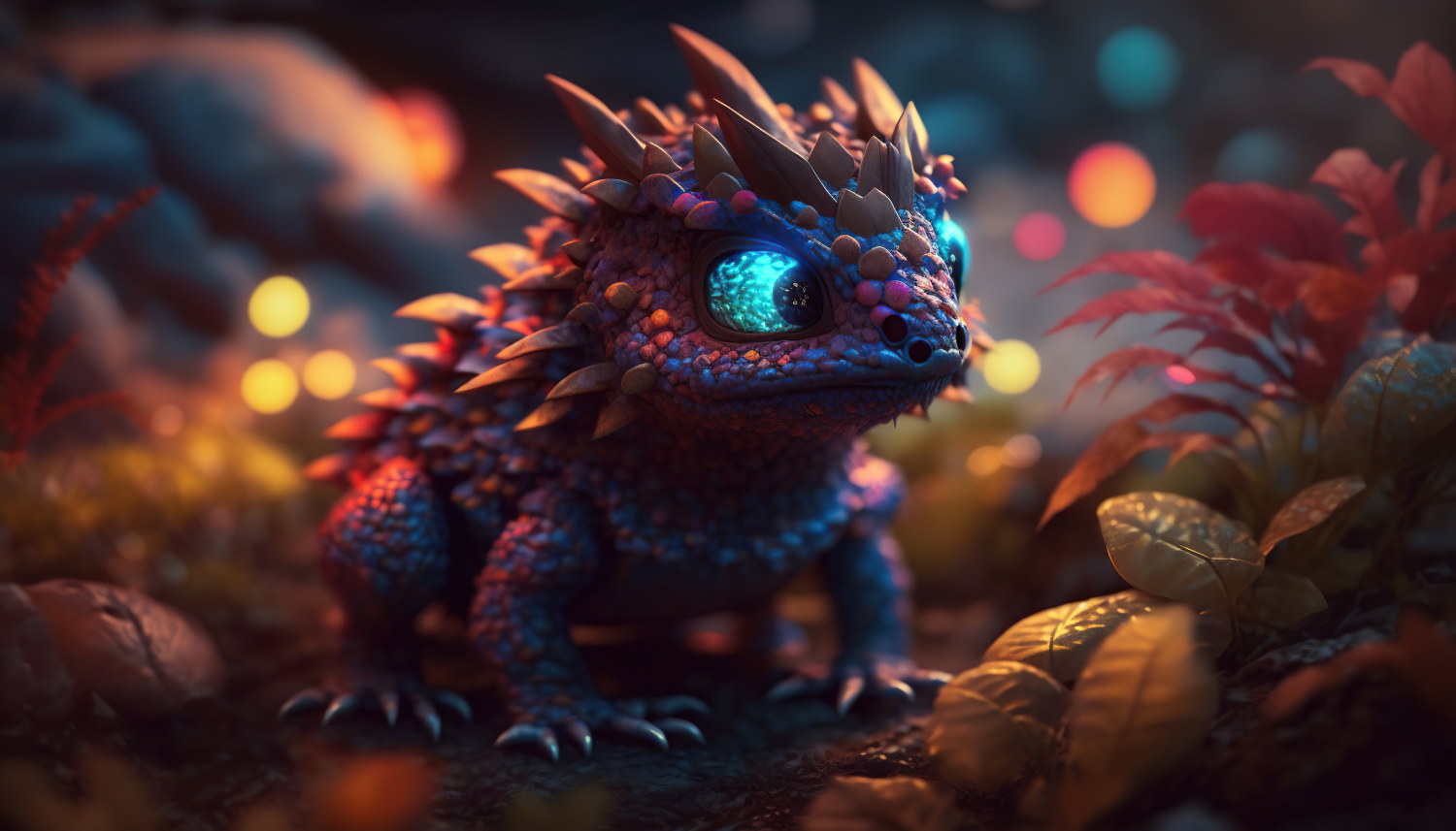 fantasy-enchanted-fairy-forest-magic-baby-dragon-generative-ai (1)